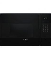 Bosch Bosch Microwave oven built-in, 25L, electronic control, 900W, grill, display, black