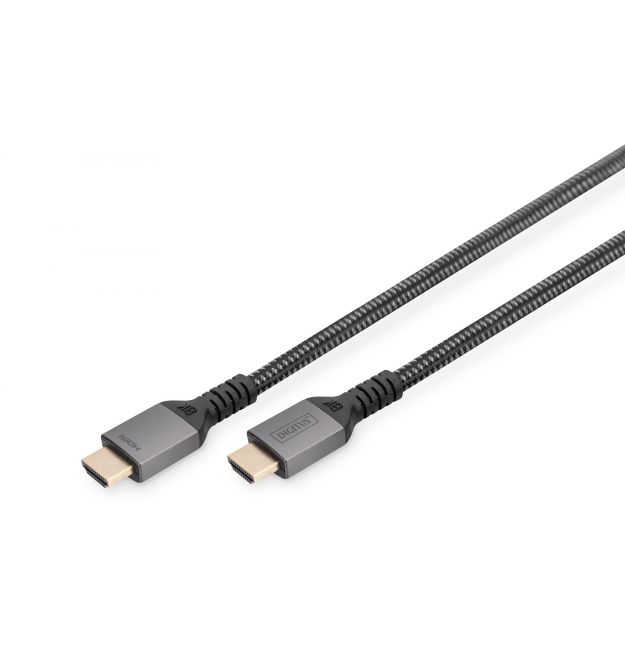 Digitus Кабель HDMI (M/M), 8K, Ultra High speed/Ethernet, 3м, черный