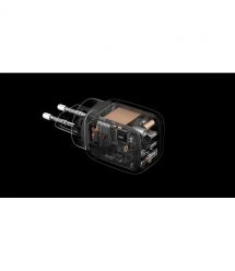 Belkin Зарядний пристрій мережевий Belkin 70Вт 2хUSB-С/USB-A GAN PD PPS, білий