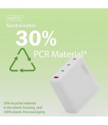 Digitus Зарядное устройство GaN 3хUSB-C, 1хUSB-A, 140W