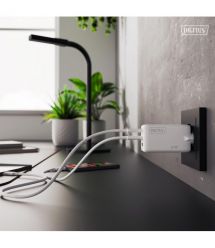Digitus Зарядное устройство GaN 2хUSB-C, 1хUSB-A, 67W