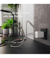 Digitus Зарядное устройство GaN 2хUSB-C, 1хUSB-A, 100W
