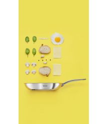 Tefal Сковорода Intuition, 28 см, нержавеющая сталь