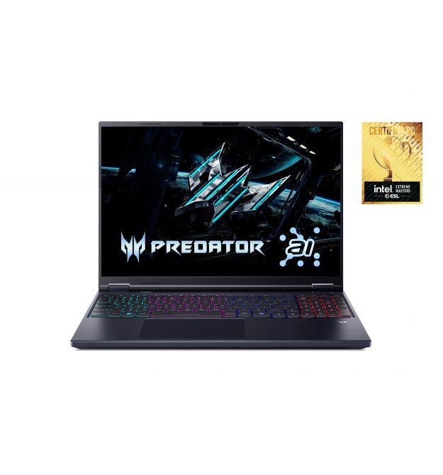Acer Ноутбук Acer Predator Helios Neo 16 PHN16-73 16" WQXGA, Intel U9-275HX, 64GB, F1TB+1TB, NVD5070Ti-12, Win11