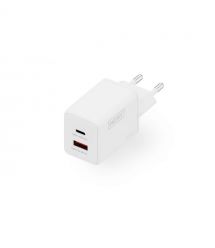Digitus Зарядное устройство GaN 1хUSB-C, 1хUSB-A, 45W