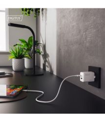 Digitus Зарядное устройство GaN 1хUSB-C, 1хUSB-A, 45W