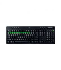 Razer Razer Keyboard mechanical BlackWidow V4 Low-profile HyperSpeed, 104key, Green Switch, USB-A/WL/BT, EN, RGB, black