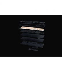 Razer Razer Keyboard mechanical BlackWidow V4 Low-profile HyperSpeed, 104key, Green Switch, USB-A/WL/BT, EN, RGB, black