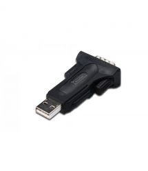 Digitus Адаптер USB 2.0 to RS232, RS485 incl., чорний