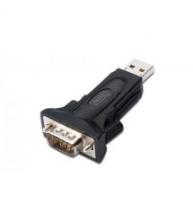 Digitus Адаптер USB 2.0 to RS232, RS485 incl., чорний