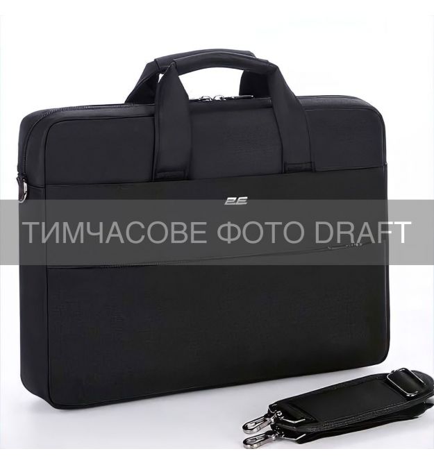 2E Сумка для ноутбука 2E, Slim Keeper Plus 15.6/16", чорний