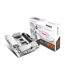 SAPPHIRE Материнская плата PURE B850M WIFI sAM5 B850 4xDDR5 M.2 HDMI DP WiFi BT mATX