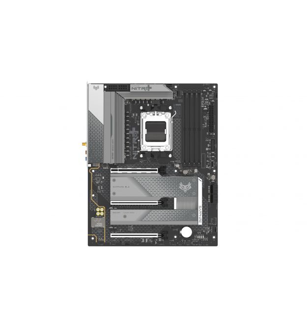 SAPPHIRE Материнская плата NITRO+ B850A WIFI7 sAM5 B850 4xDDR5 M.2 HDMI DP WiFi BT ATX