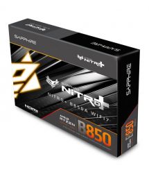 SAPPHIRE Материнская плата NITRO+ B850A WIFI7 sAM5 B850 4xDDR5 M.2 HDMI DP WiFi BT ATX