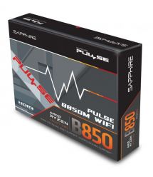 SAPPHIRE Материнская плата PULSE B850M WIFI sAM5 B850 4xDDR5 M.2 HDMI DP WiFi BT mATX