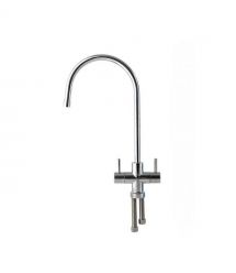 Ecosoft Кран подвійний RAIFIL Duo хром