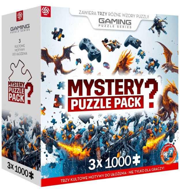 GoodLoot GoodLoot Mystery Puzzle Pack V1 3x1000