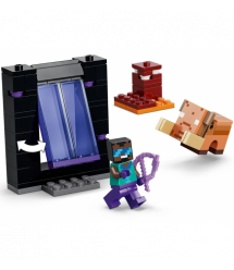 LEGO Конструктор Minecraft Подорож до Нижнього світу та Порталу до Краю