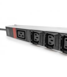 Digitus Устройство распределения электропитания 0U, 24xC13, 3xC19, 3x16A, 250V, вилка IEC 60309 3ph