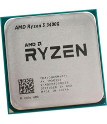 AMD ЦПУ Ryzen 5 3400G 4C/8T 3.7/4.2GHz Boost 4Mb Radeon RX Vega 11 GPU Picasso AM4 65W TRAY