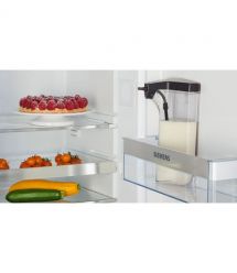 Siemens Siemens Coffee machine, 2.4L, auto capuchino maker, LED display, auto recipe-20, black-silver