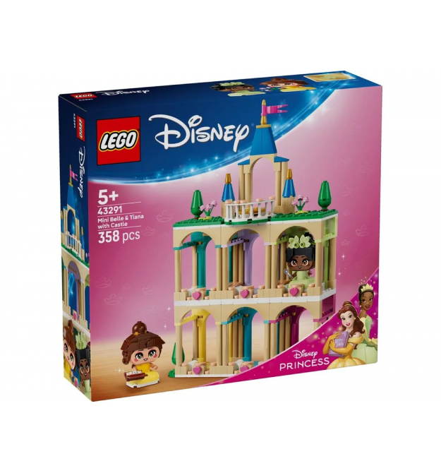 LEGO Конструктор LEGO Disney Princess Мініпринцеси Бель і Тіана з замком