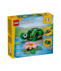 LEGO Конструктор LEGO Creator Черепаха з квіткою водяної лілії