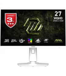 MSI Монітор MSI 27" MAG 274QRFW-X32 2xHDMI, DP, Audio, IPS, 2560x1440, 320Hz, 0.5ms, sRGB 129%, FreeSync, Pivot, HDR400, білий