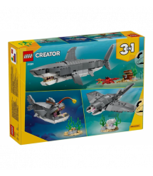 LEGO Конструктор LEGO Creator Люта акула зі скринею скарбів