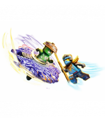 LEGO Конструктор LEGO Ninjago Нія проти спінера монстра-мутанта