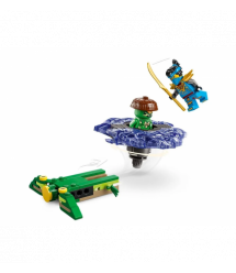 LEGO Конструктор LEGO Ninjago Нія проти спінера монстра-мутанта