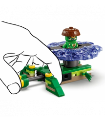 LEGO Конструктор LEGO Ninjago Нія проти спінера монстра-мутанта