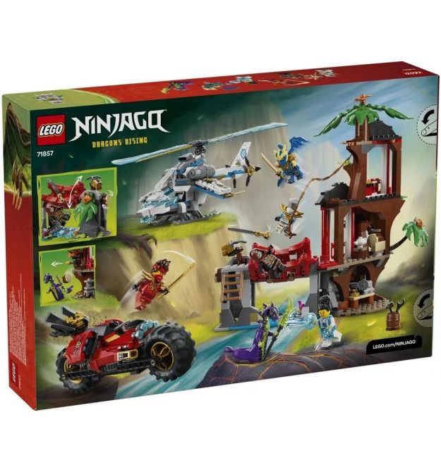 LEGO Конструктор LEGO Ninjago Автомобільна битва ніндзя біля будинку на дереві