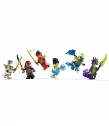 LEGO Конструктор LEGO Ninjago Автомобільна битва ніндзя біля будинку на дереві