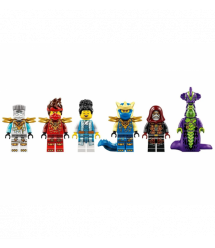 LEGO Конструктор LEGO Ninjago Автомобільна битва ніндзя біля будинку на дереві