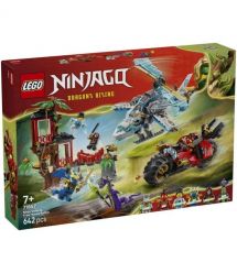 LEGO Конструктор LEGO Ninjago Автомобільна битва ніндзя біля будинку на дереві