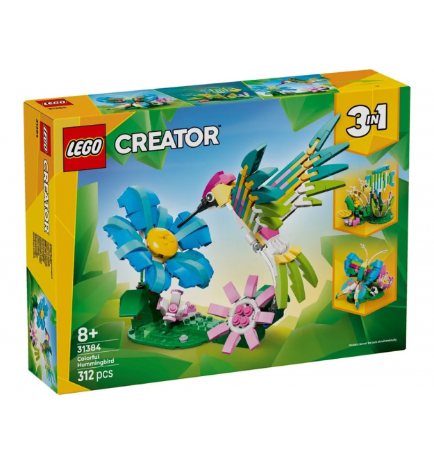 LEGO Конструктор LEGO Creator Дикі тварини: барвистий колібрі