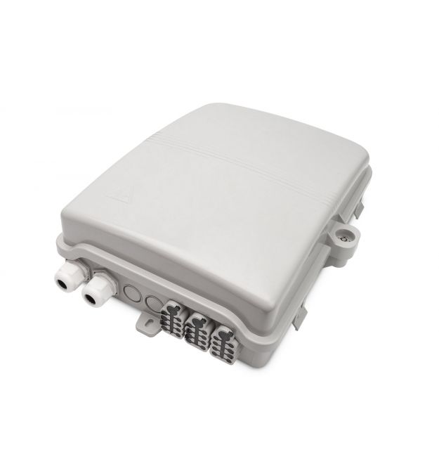 Digitus Распределительная коробка Outdoor FTTH, 24x SC/SX или LC/DX адаптеры, 24 сплайса