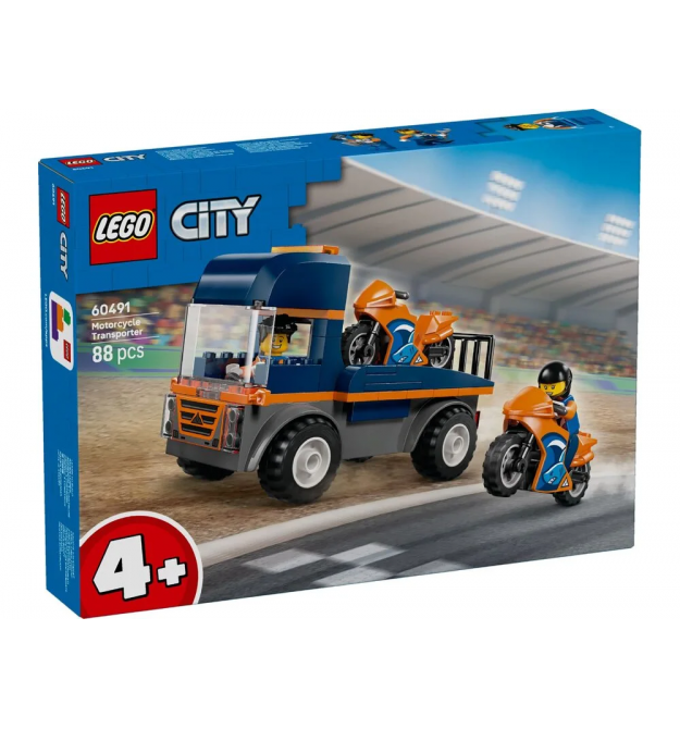 LEGO Конструктор LEGO City Транспортер мотоциклів