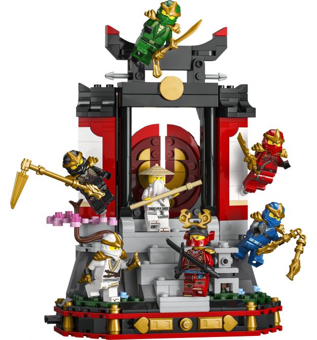 LEGO Конструктор LEGO Ninjago Модель персонажів ніндзя. 15-та річниця