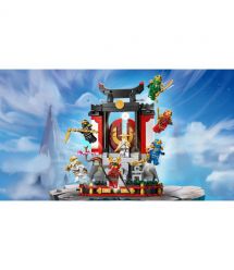 LEGO Конструктор LEGO Ninjago Модель персонажів ніндзя. 15-та річниця