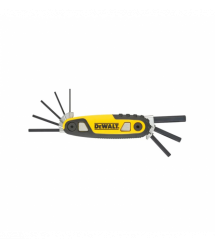DeWALT DeWALT hex keys DeWALT, HEX1.5-8mm, folding into the case, set 8pcs