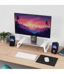 Trust monitor stand Trust Monta, white