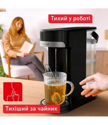 Tefal Електрочайник-диспенсер Tefal Instant Hot Water 2л, 5 темп.реж, мгновенный нагрев, сенc. управл, черний