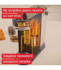 Tefal Електрочайник-диспенсер Tefal Instant Hot Water 2л, 5 темп.реж, мгновенный нагрев, сенc. управл, черний
