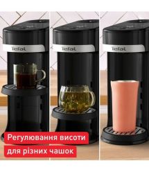 Tefal Електрочайник-диспенсер Tefal Instant Hot Water 2л, 5 темп.реж, мгновенный нагрев, сенc. управл, черний
