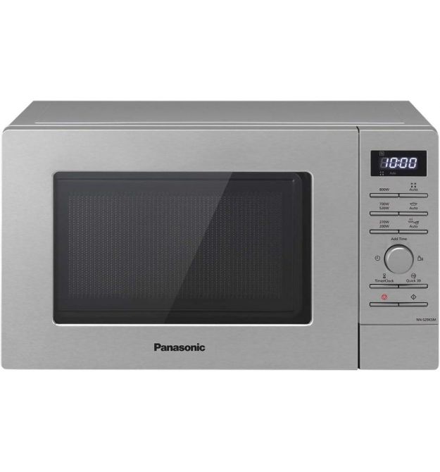Panasonic Microwave oven Panasonic, 20L, electrical control, 800W, display, handle opening, silver