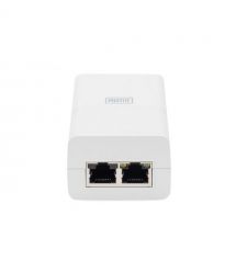 Digitus PoE-Инжектор PoE+ 802.3at, 10/100/1000 Mbps, Output max. 48V, 30W, белый