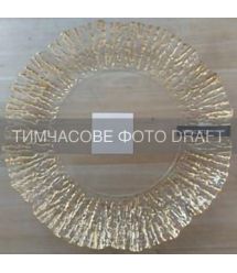 ARDESTO Тарілка Ardesto Salvia 27см, скло, прозорий