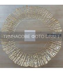 ARDESTO Тарілка Ardesto Salvia 21см, скло, прозорий